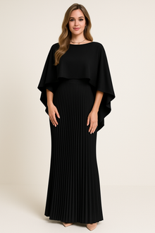 Langes Abendkleid In Maxi-Länge - Alisha – Schwarz
