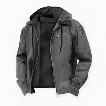 Lässige Jacke Mit Reißverschluss - Bennett – Grau
