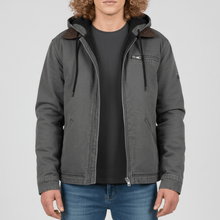 Lässige Kapuzenjacke Zum Layern - Yves – Grau