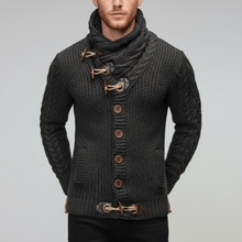 Lässiger Grobstrick-Cardigan - Ferdinand – Dunkelgrau