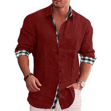 Leo - Schickes Designerhemd – Rot