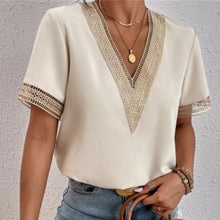 TANJA | Elegantes damen t-shirt – Hellgelb