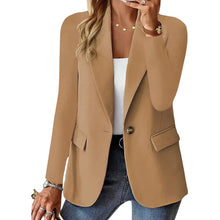 Maelina | Eleganter Blazer – Braun