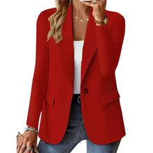 Maelina | Eleganter Blazer – Rot