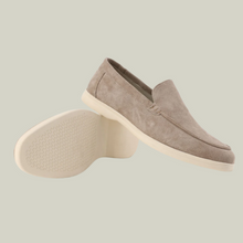 Anton – Eleganter Loafer aus Wildleder – Sand Beige