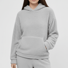 Loungewear-Set Mit Känguru-Tasche - Milana – Grau