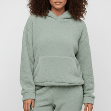 Loungewear-Set Mit Känguru-Tasche - Milana – Grün