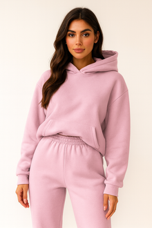 Loungewear-Set Mit Kapuze - Alexia – Rosa