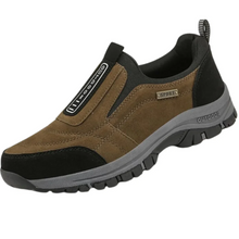 Luke | Bequeme Wanderschuhe zum Reinschlüpfen – Braun
