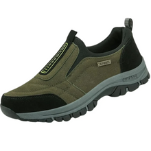 Luke | Bequeme Wanderschuhe zum Reinschlüpfen – Grün