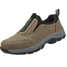 Luke | Bequeme Wanderschuhe zum Reinschlüpfen – Khaki