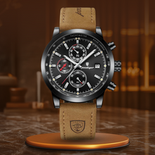 van Baerle® - Trendiges Luxus-Herrenarmbanduhr – Völlig Schwarz