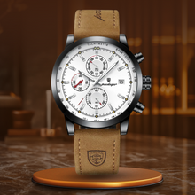 van Baerle® - Trendiges Luxus-Herrenarmbanduhr – Schwarz und Weiß