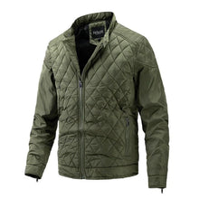 MAGNUS - Stylische Steppjacke für Männer – Grün