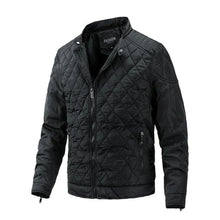 MAGNUS - Stylische Steppjacke für Männer – Schwarz