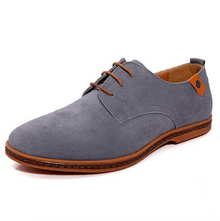 Adrian - Premium Lederschuhe, Komfort & Stil – Grau