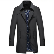 Herren Übergangsjacke - Leicht und Modern, Perfekt für Herbst und Frühling – Schwarz