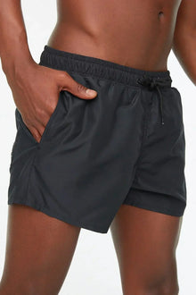 Herren Bademode Badeshorts mit Quick-Dry-Technologie – Schwarz