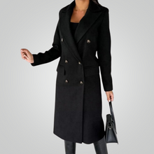 Elegante & Warme Winterjacke für Damen – Schwarz