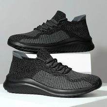Draca - Atmungsaktiver Strick Sneaker Mit Weicher Gepolsterter Sohle – Grau