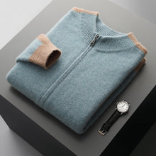 Chamara - Signature Woll Jacke – Hellblau
