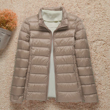 Liera - Leichte, warme Jacke – Khaki