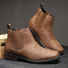 Brookvale Zeitlose Stiefel – Kastanienbraun