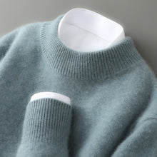 Arlington - Eleganter Kaschmirpullover – Grün