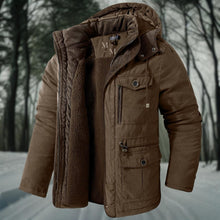 UrbanSherpa - Baumwolljacke mit Stil und Wärm – Braun
