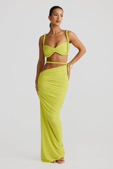 Selin | Zweiteiliges Kleid-Set – Grün