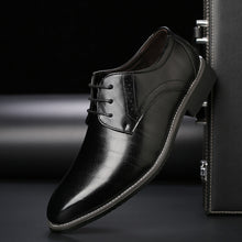Julian | Leicht Klassischer Schnitt Halbschuhe – Schwarz