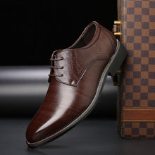 Chris | Schnürung Classic-Fit Schnürschuhe – Braun