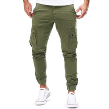 Folke - Lockere Cargo Hose Mit Tasche – Grün