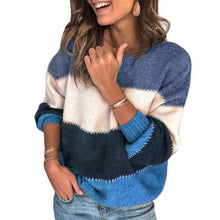 Pullover in Übergröße - Amelia – Blau