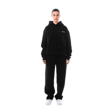 Moderner Unisex Trainingsanzug – Schwarz