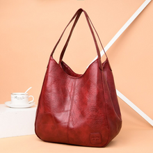 Luxus Handtasche Monaco aus hochwertigem Leder™ – Weinrot