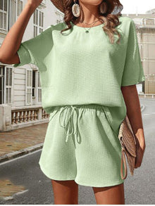 Mikayla - Zweiteiliges Set – Matcha grün