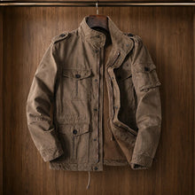 Moahan – Funktionsjacke MIT Mehreren Taschen – Braun