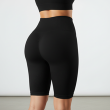 Nahtlose Formende Fahrradhose - CurvaFit – Schwarz