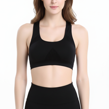 Nahtloser Sport BH -  Kelsey – Schwarz