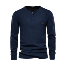 Bequemer Herrenpullover - Arvid – Dunkelblau