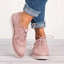 Niedrig Geschnittener Oxford-Sneaker - Ceylin – Rosa
