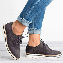 Niedrig Geschnittener Oxford-Sneaker - Ceylin – Grau