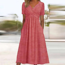 Carmen | Mittellanges Kleid – Rosa