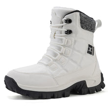 Herren isolierte wasserdichte Winterstiefel Fudus – Weiß