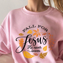 Damen Sweatshirt mit inspirierendem botanischem Herbstmotiv und angenehm weichem Innenfutter – Rosa