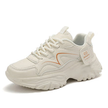 Damen Chunky Casual Sneakers mit verbesserter Dämpfung Fudus – Beige