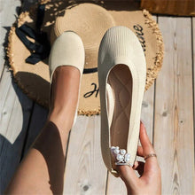 Savannah - Orthopädische ComfortFit Ballerinas Stützender Stil – Weiß