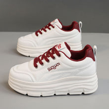 Damen Mode Sneakers mit dämpfender Laufsohle und atmungsaktivem Obermaterial – Beige