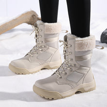Damen Isolierte Outdoor Winterstiefel Fudus – Beige